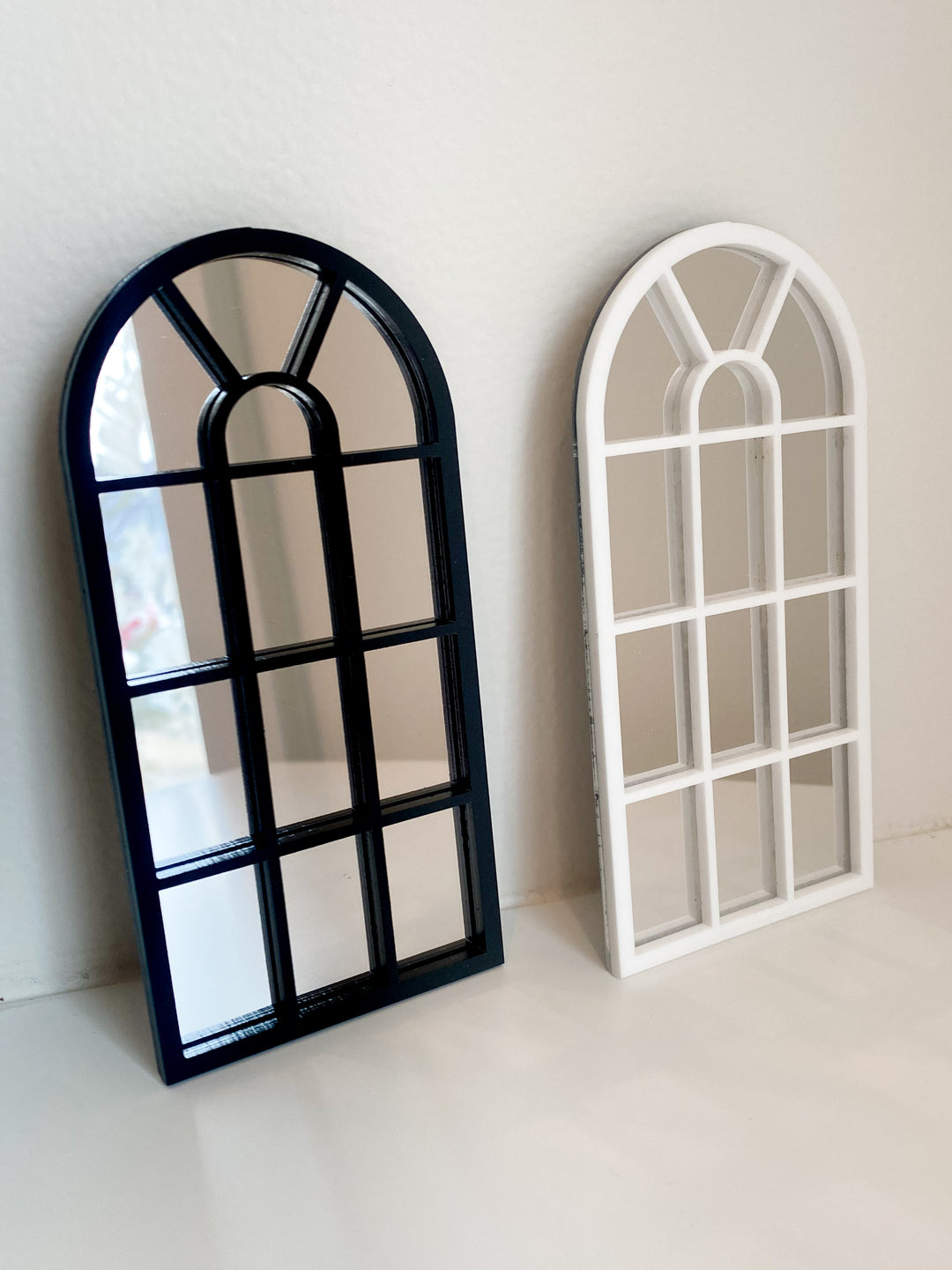 Arched Floor Mirror | White or Black