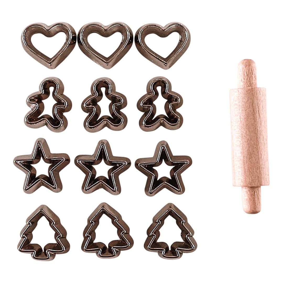 Cookie Cutter + Rolling Pin Set