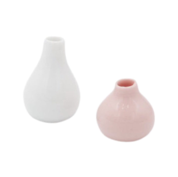 Vase Set | Pink + White