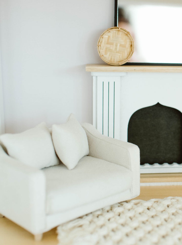 PREORDER Adelaide Scoop Arm Accent Chair | Pearl White