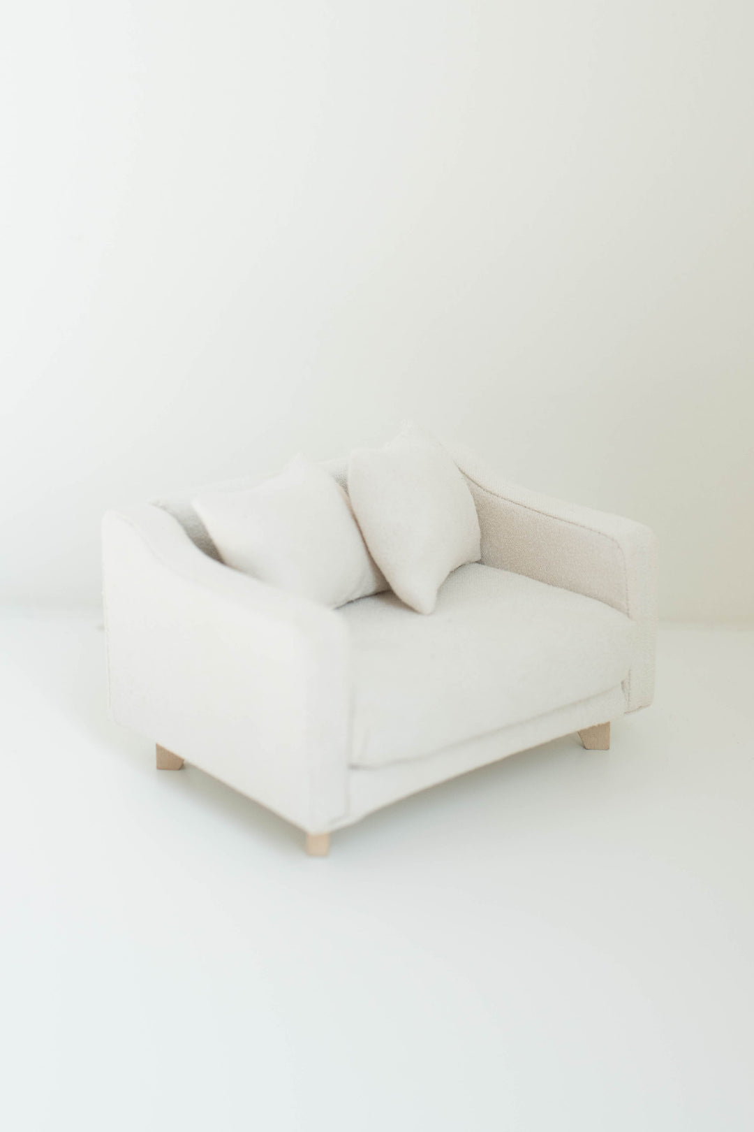 PREORDER Adelaide Scoop Arm Accent Chair | Pearl White