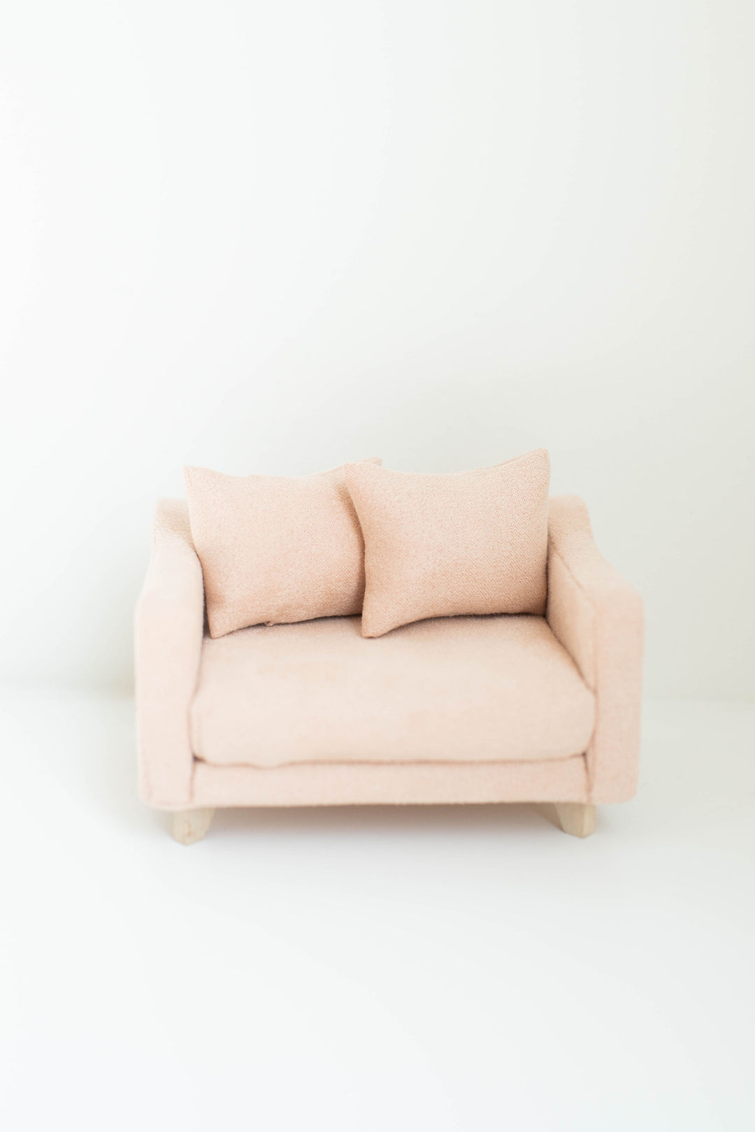 Adelaide Scoop Arm Accent Chair | Barely Blush