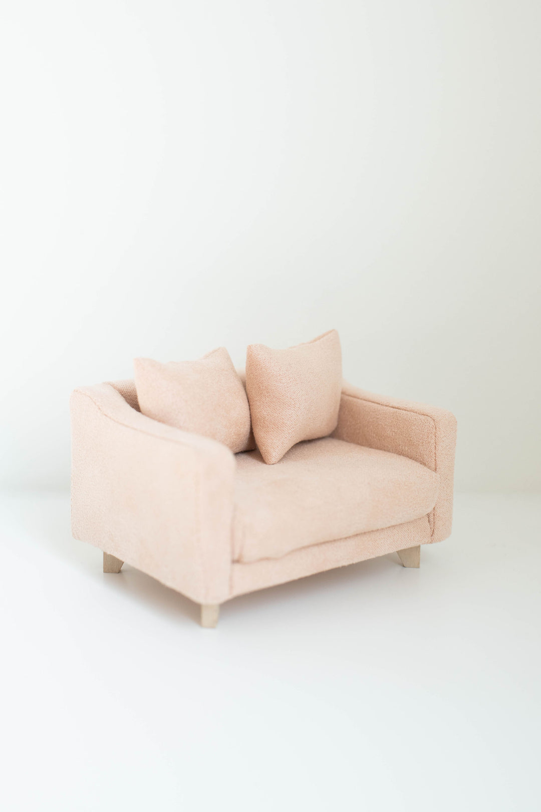 Adelaide Scoop Arm Accent Chair | Barely Blush