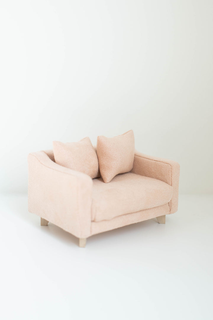 PREORDER Adelaide Scoop Arm Accent Chair | Barely Blush