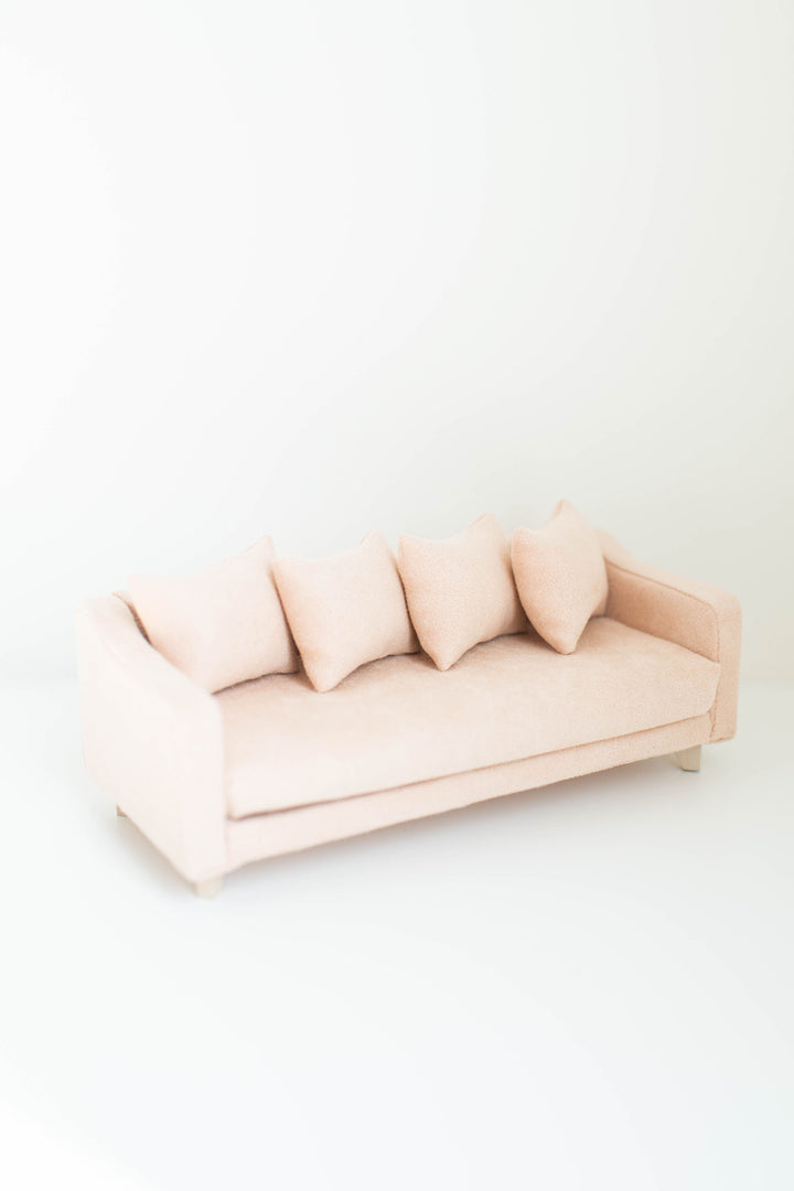 Adelaide Scoop Arm Sofa | Barely Blush