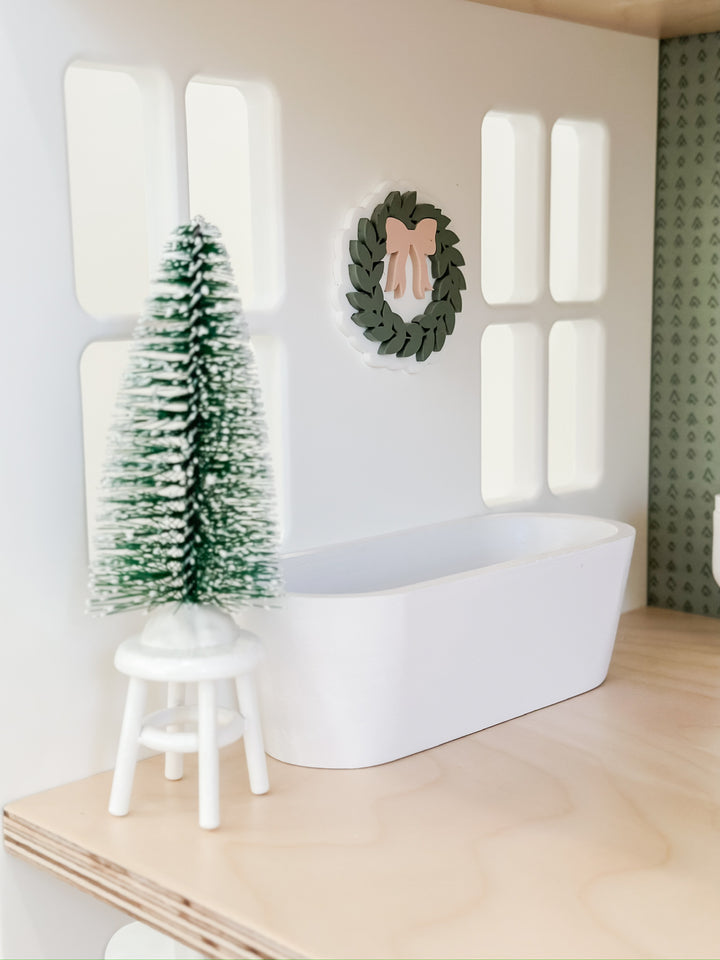 Acrylic Christmas Holiday Wreath | Fern & Blush