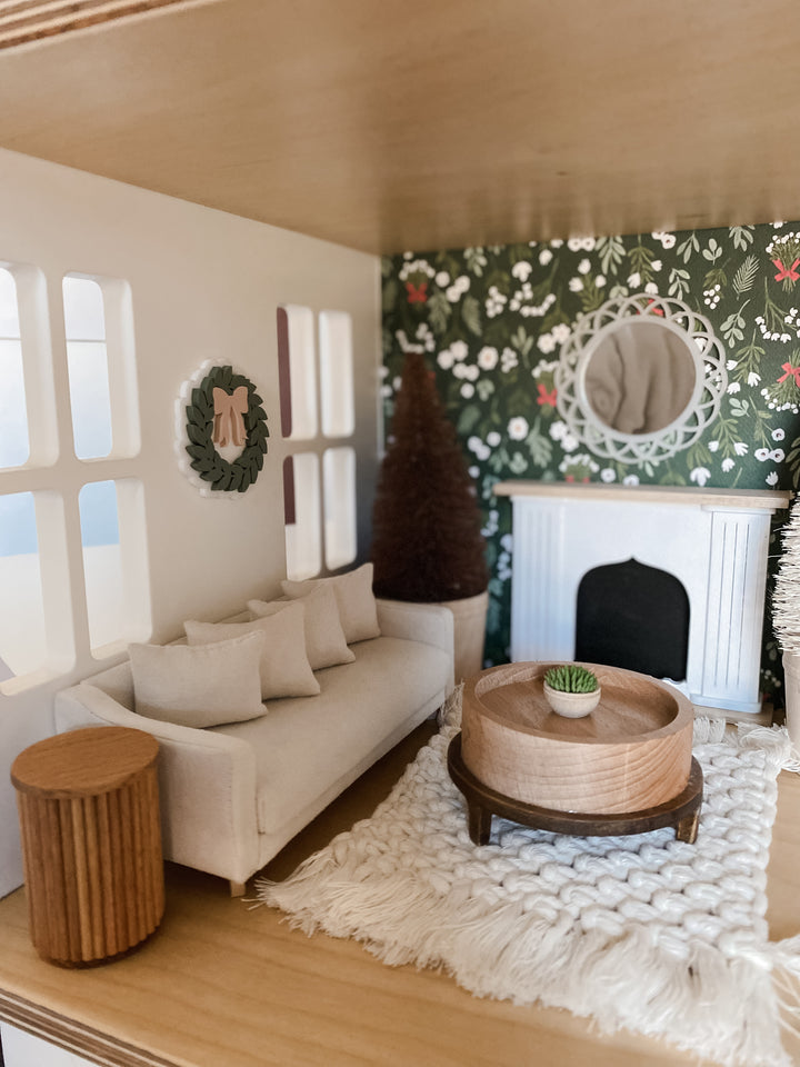 Acrylic Christmas Holiday Wreath | Fern & Blush