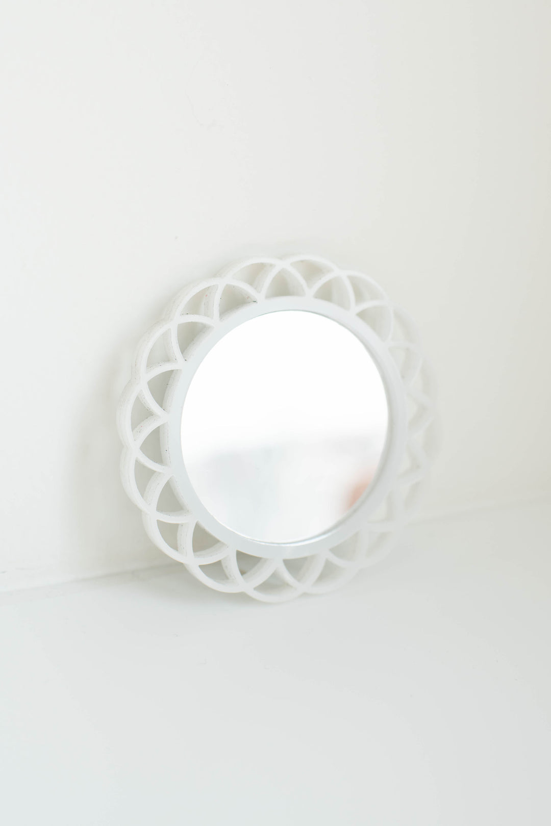 Florina Scalloped Mirror | Multiple Colors