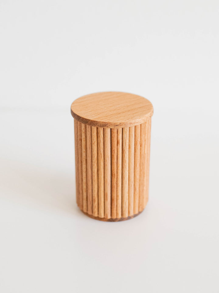 Fluted End Table