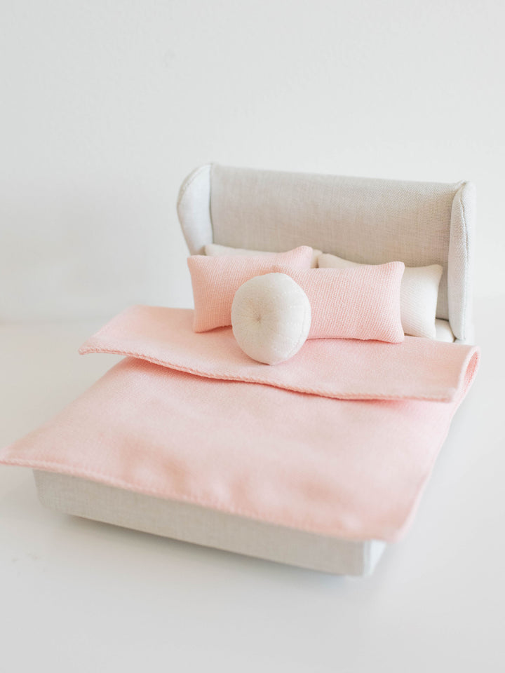 Double Bedding Set | Soft Pink