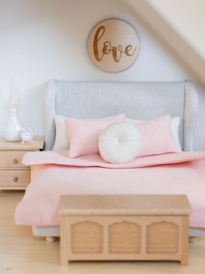 Double Bedding Set | Soft Pink