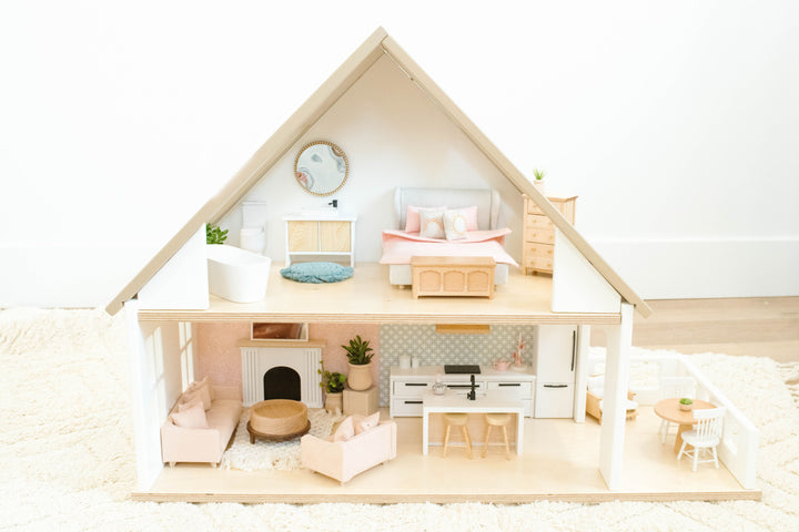 Cozy Cottage Dollhouse | Unfurnished