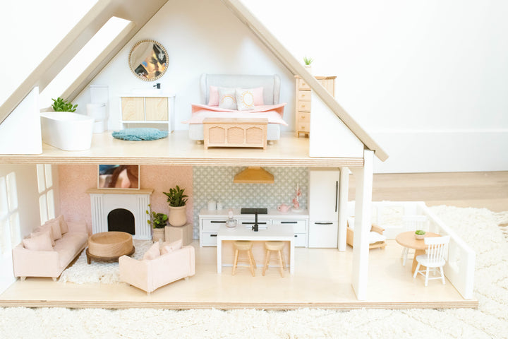 Cozy Cottage Dollhouse | Unfurnished