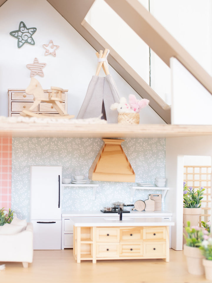 Oak Street Dollhouse | Unfurnished