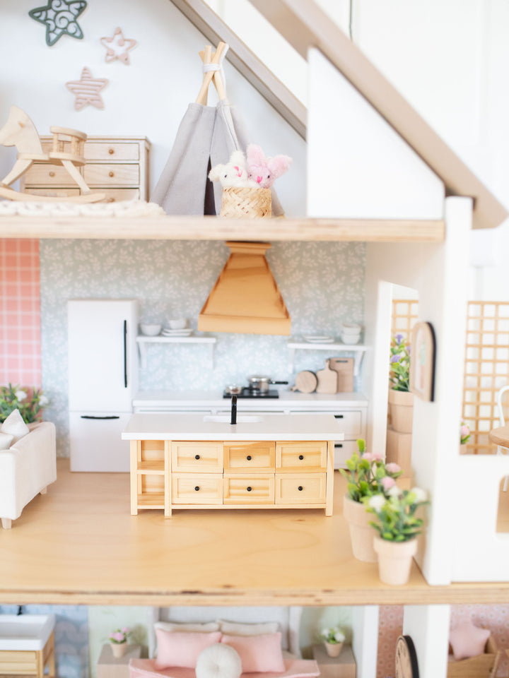 Oak Street Dollhouse | Unfurnished
