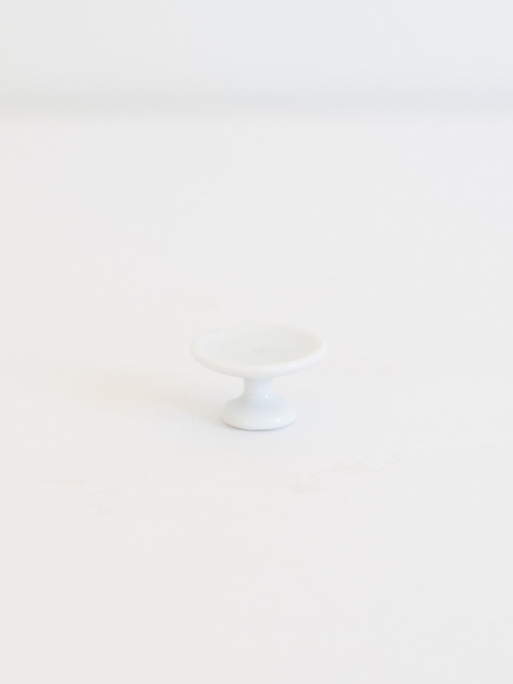 Ceramic Cake Stand Pedestal | Pink or White