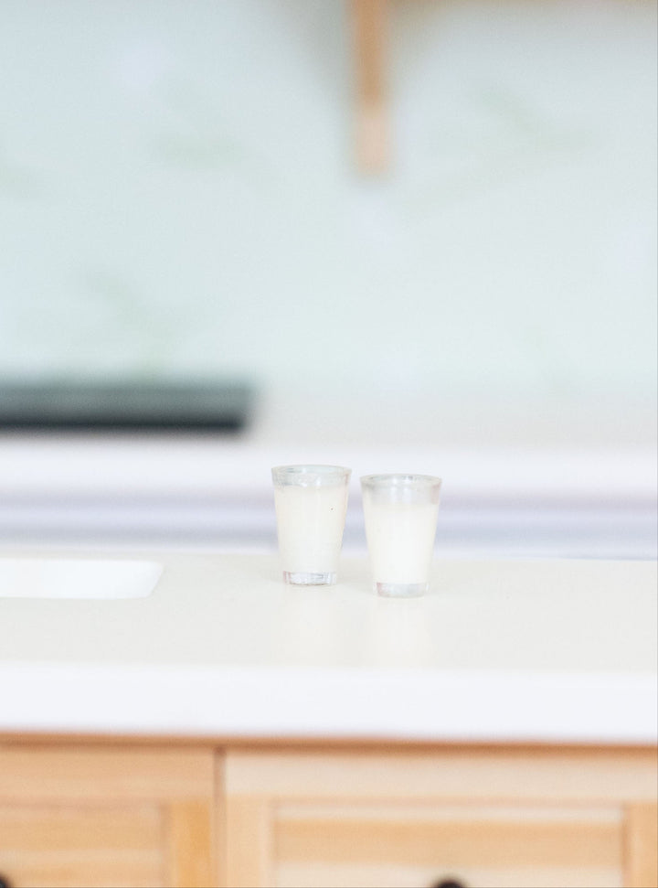 Glass of Milk | Set of 2