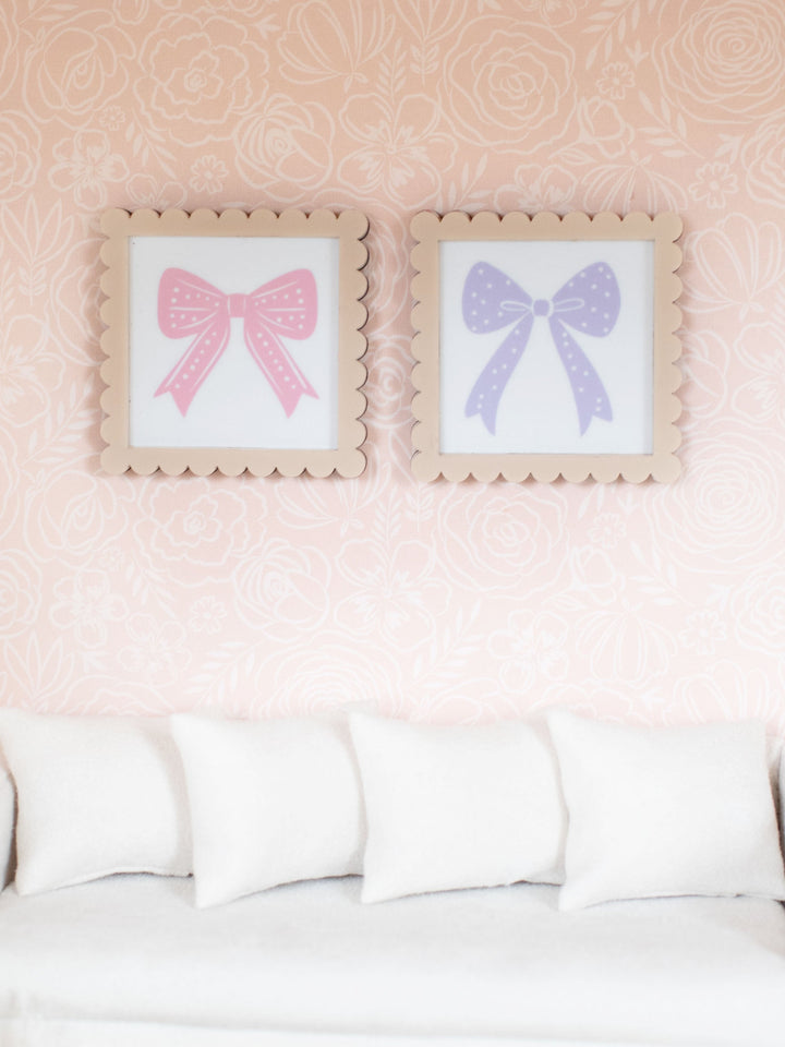 Dainty Bow Collection | Wall Art