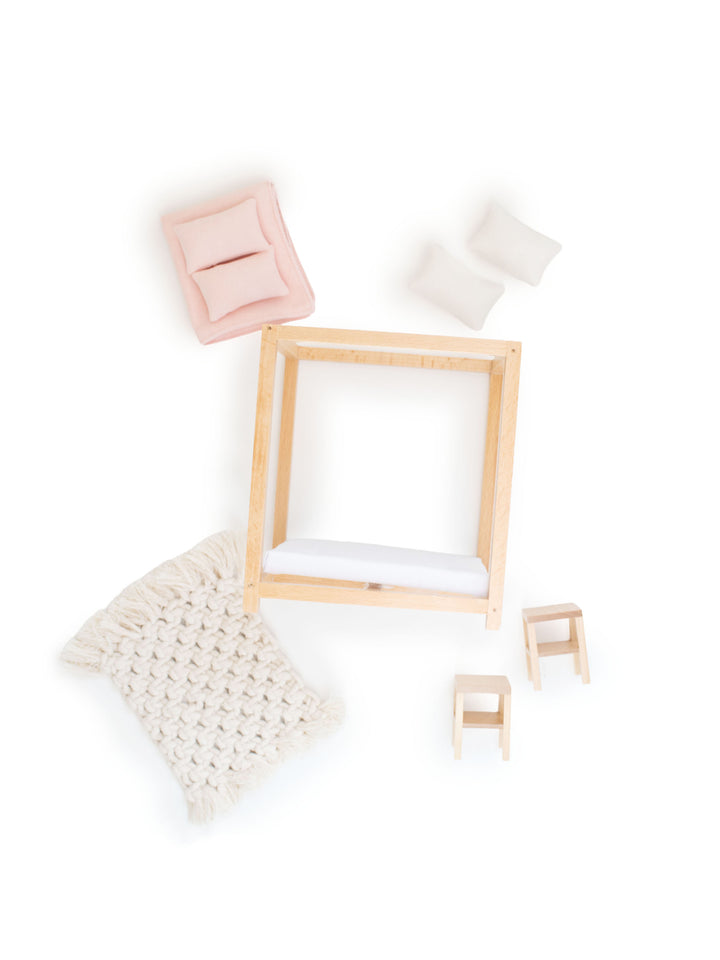 Sleek Bedroom Bundle | Pink Bedding