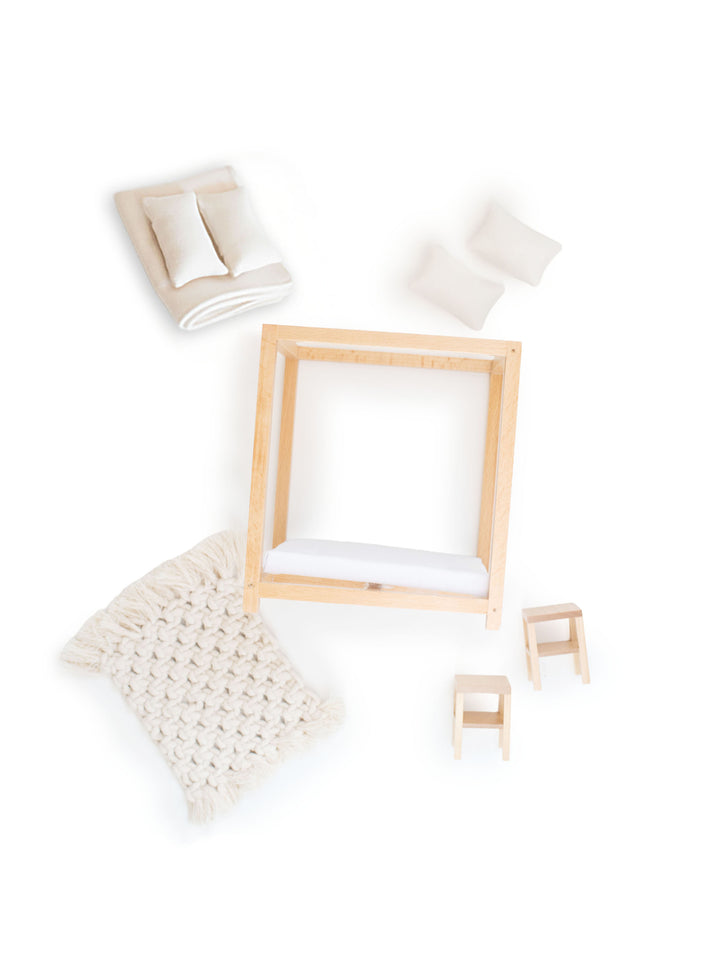 Sleek Bedroom Bundle | Off-White Bedding