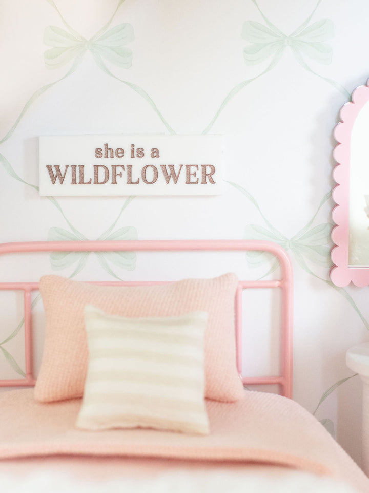 Girl Power Sign Collection | Dollhouse Miniature Wall Accessories &amp; Decor