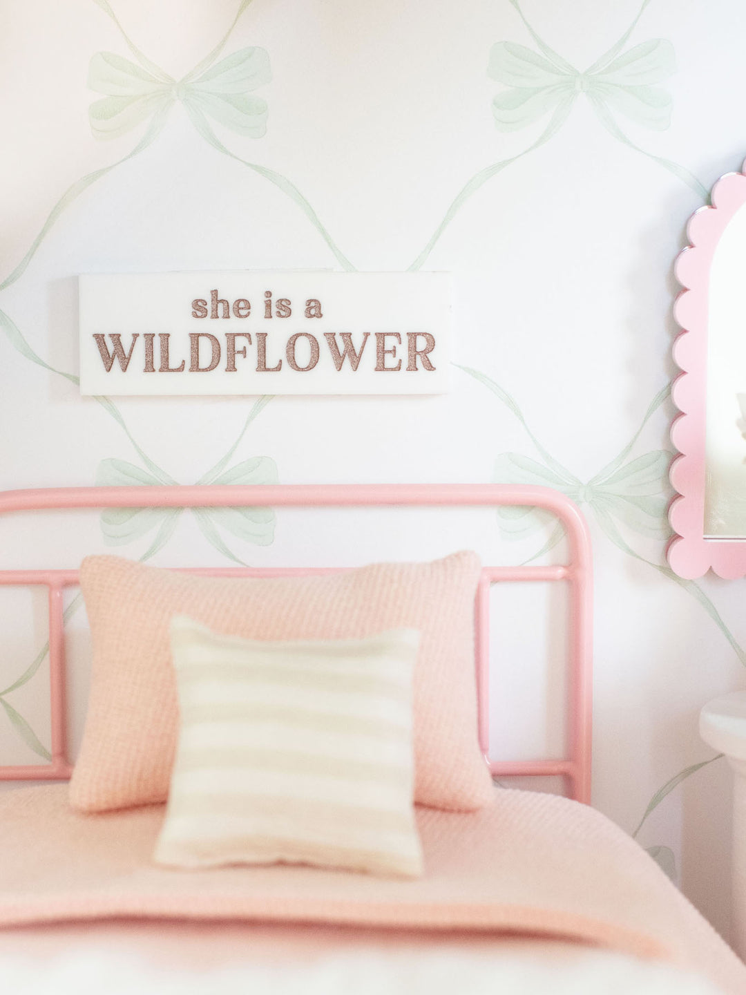 Ecru Loom Pillows | Dollhouse Miniature Accessories &amp; Decor