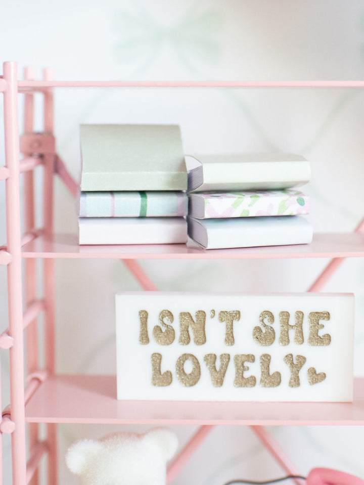 Bloom Book Set | Dollhouse Miniature Accessories &amp; Decor
