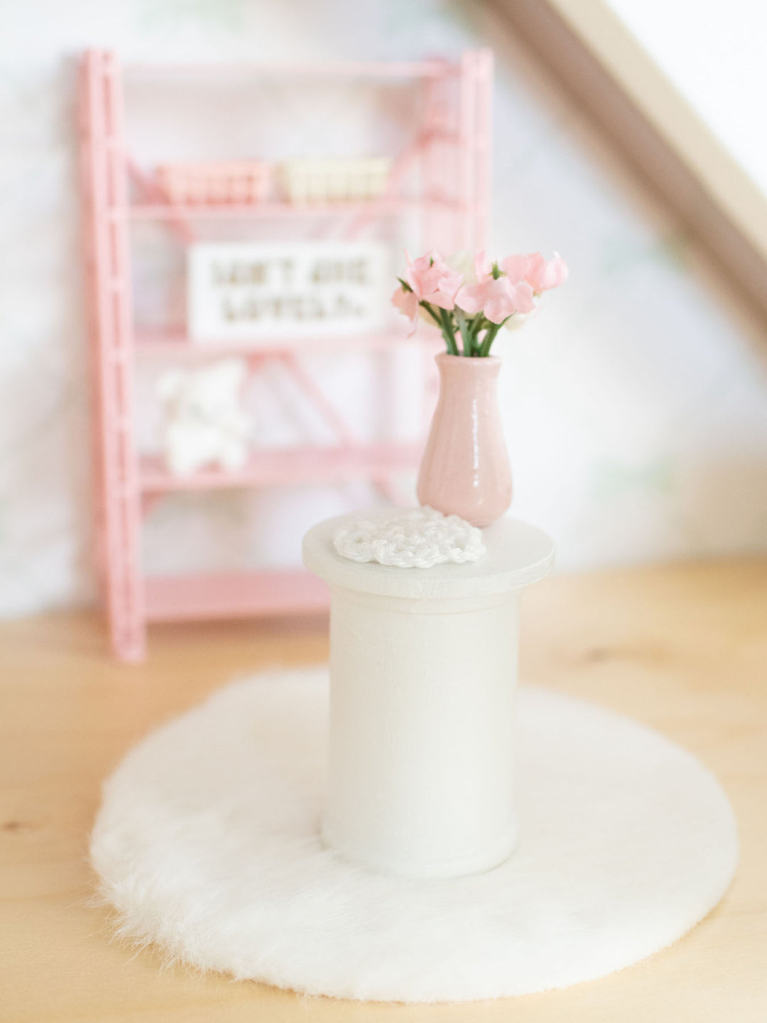 Heirloom White Doily | Dollhouse Miniature Accessories &amp; Decor