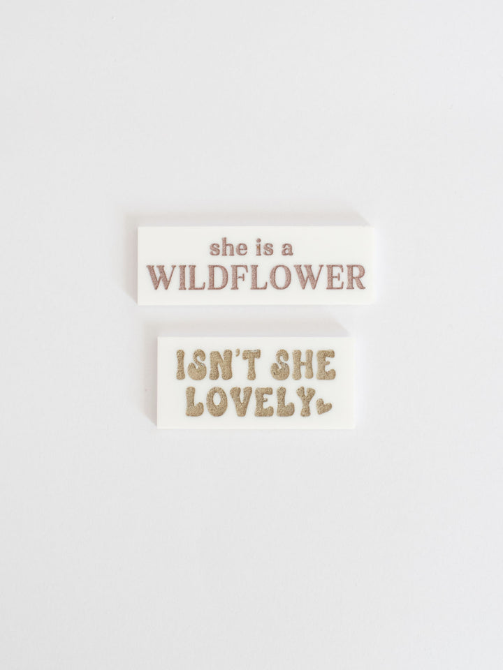 Girl Power Sign Collection | Dollhouse Miniature Wall Accessories &amp; Decor