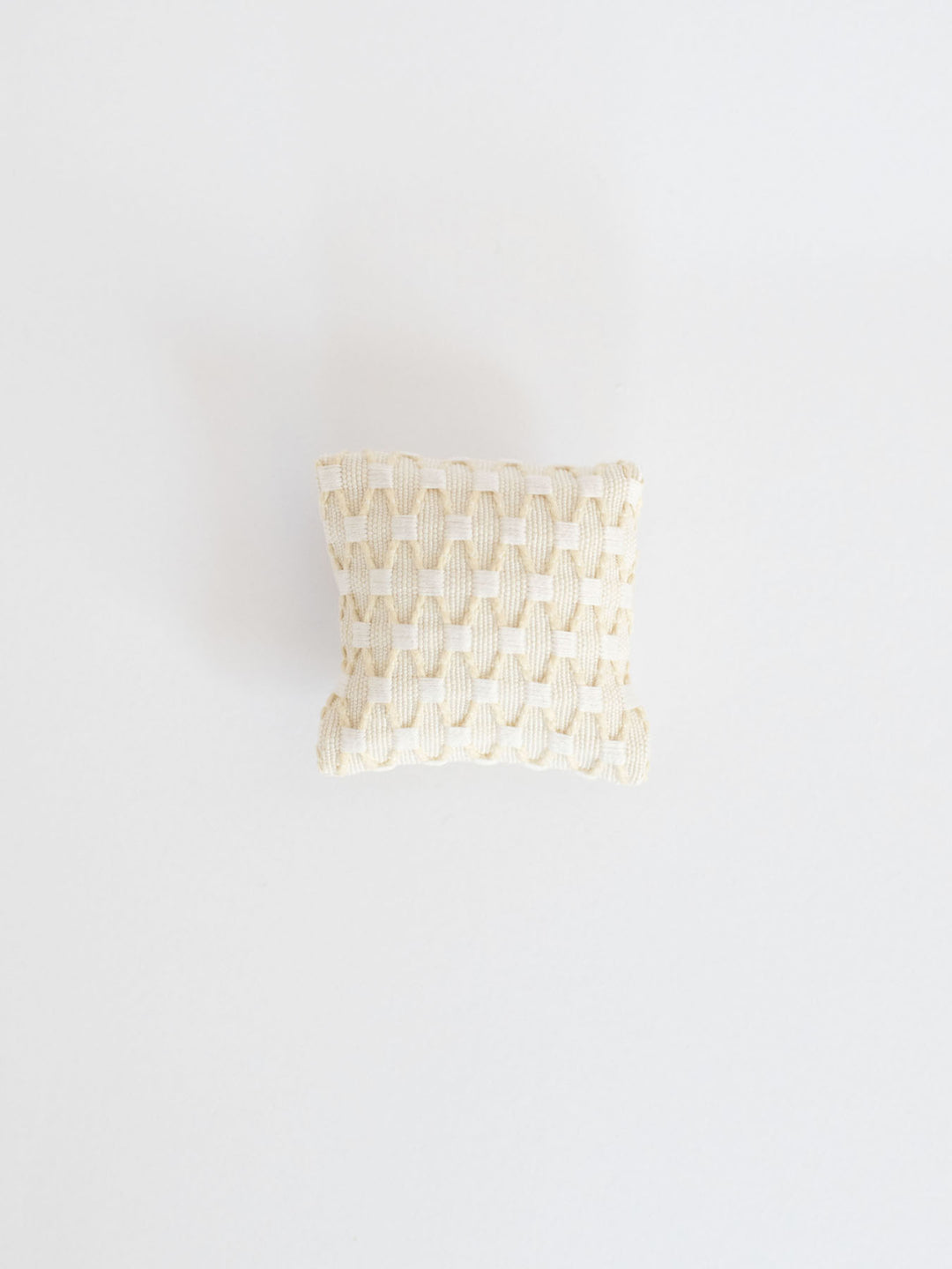 Ecru Loom Pillows | Dollhouse Miniature Accessories &amp; Decor