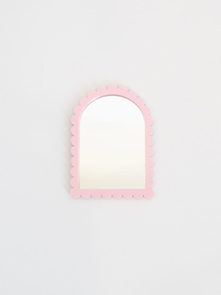 Petal PInk Mirror Collection | Dollhouse Miniature Wall Accessories &amp; Decor