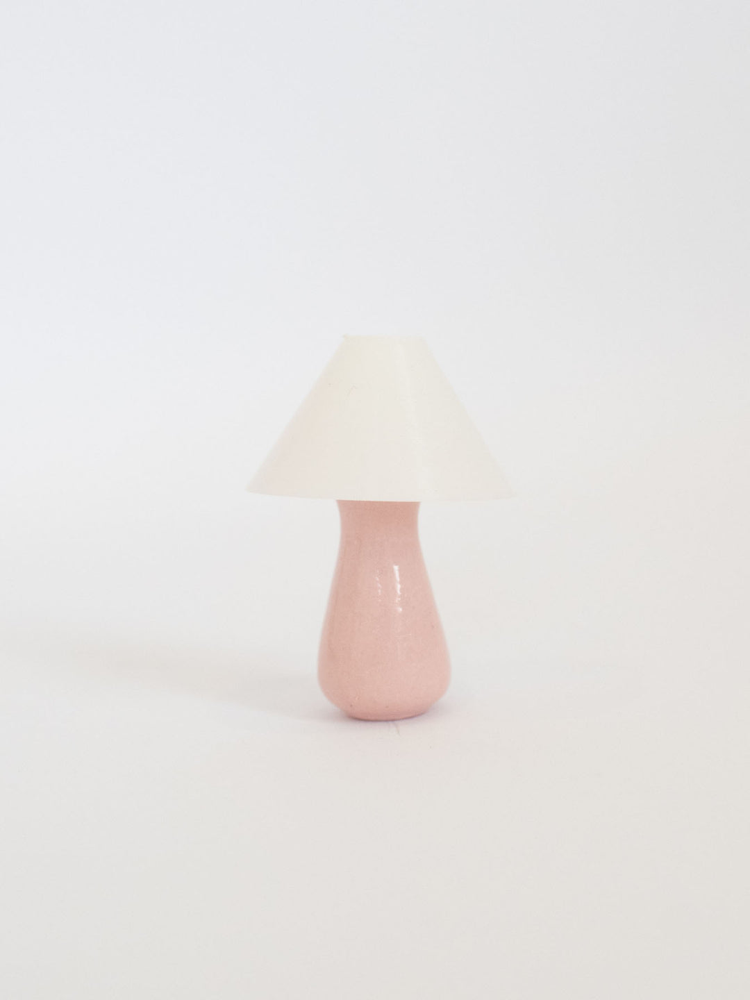 Pretty Pink Table Lamps | Dollhouse Miniature Wall Accessories &amp; Decor