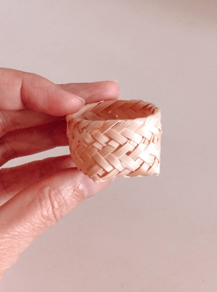 Weaved Bamboo Basket