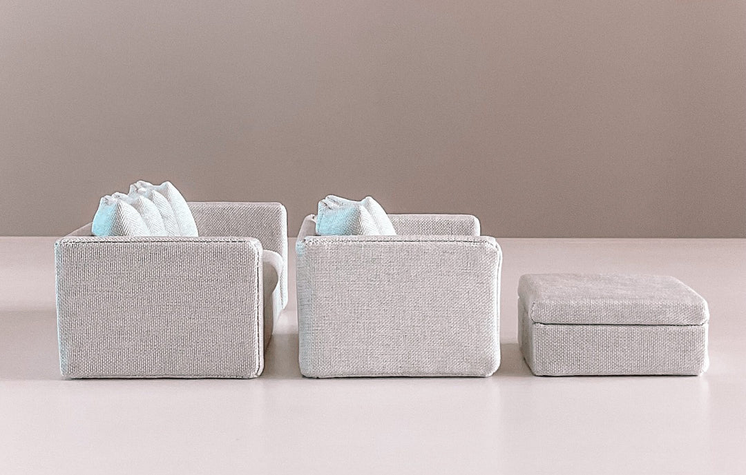 Modern Sofa Set | Gray