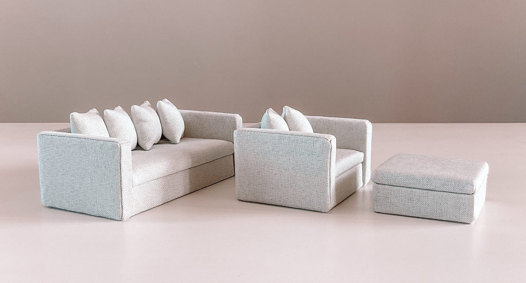 Modern Sofa Set | Gray