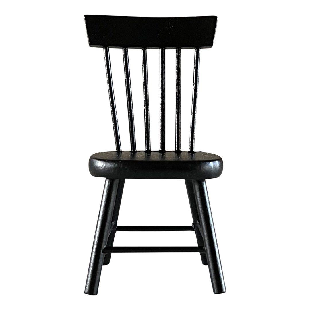 Classic Windsor Dining Chair | Black