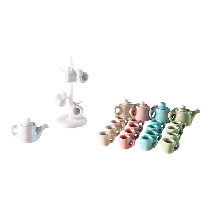 Tea Set + Mug Holder | Various Colors