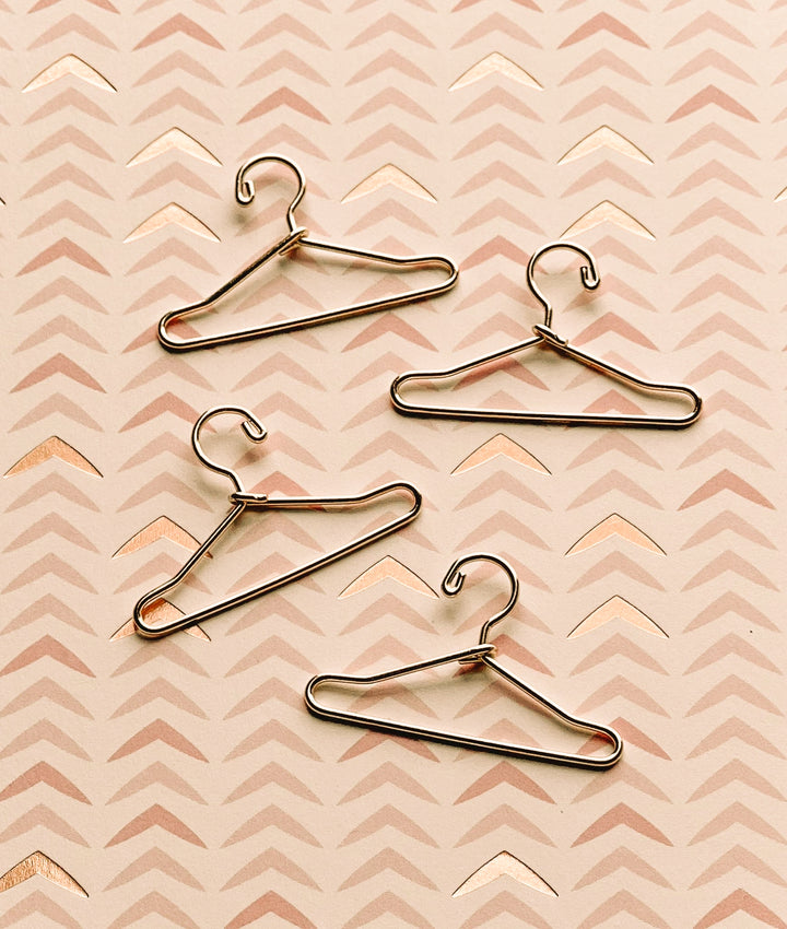 Gold Hanger Set