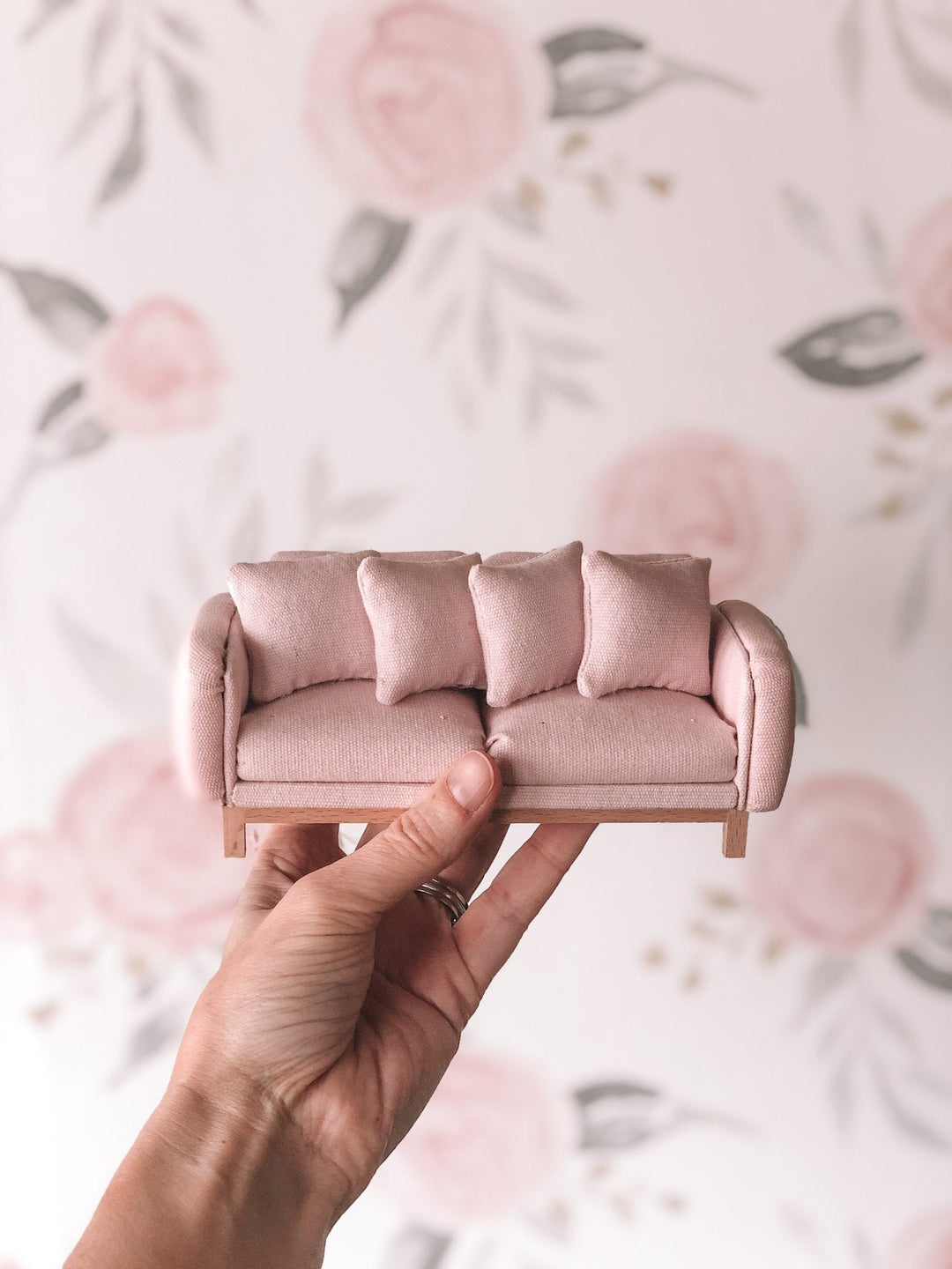 Pretty in Pink Double Sofa