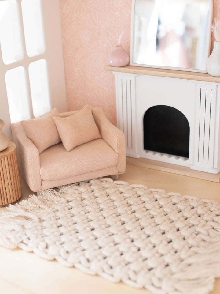 PREORDER Adelaide Scoop Arm Accent Chair | Barely Blush