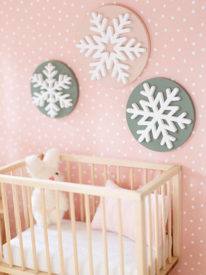 Holiday Snowflake Wall Decor