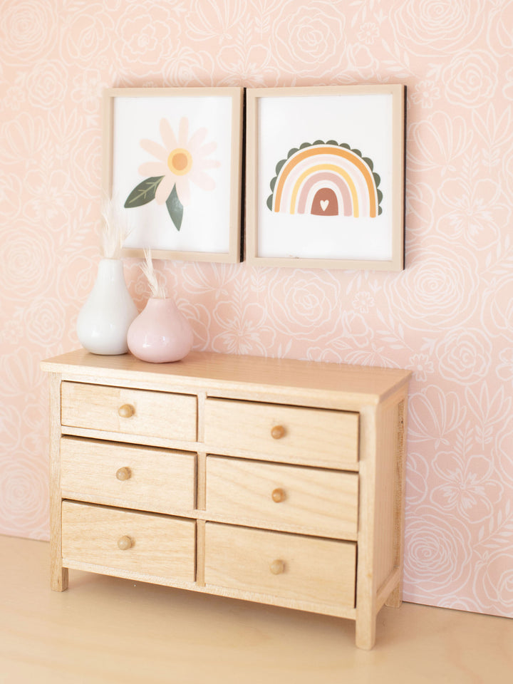 Vase Set | Pink + White