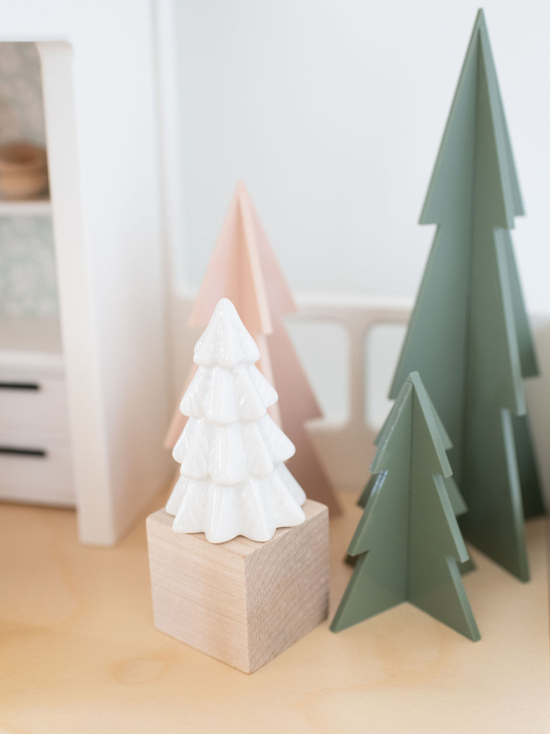Ceramic Holiday Trees | Three Styles