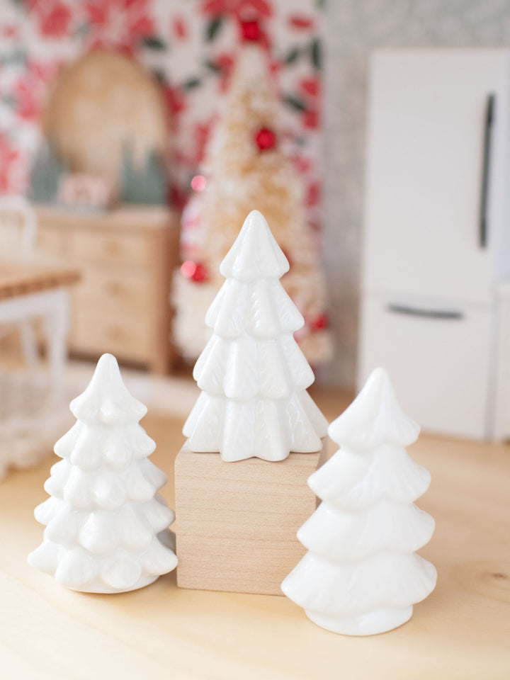Ceramic Holiday Trees | Three Styles