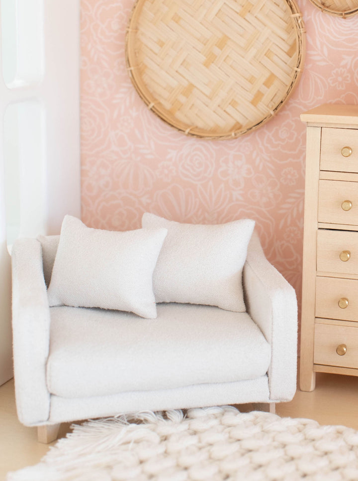 PREORDER Adelaide Scoop Arm Accent Chair | Pearl White