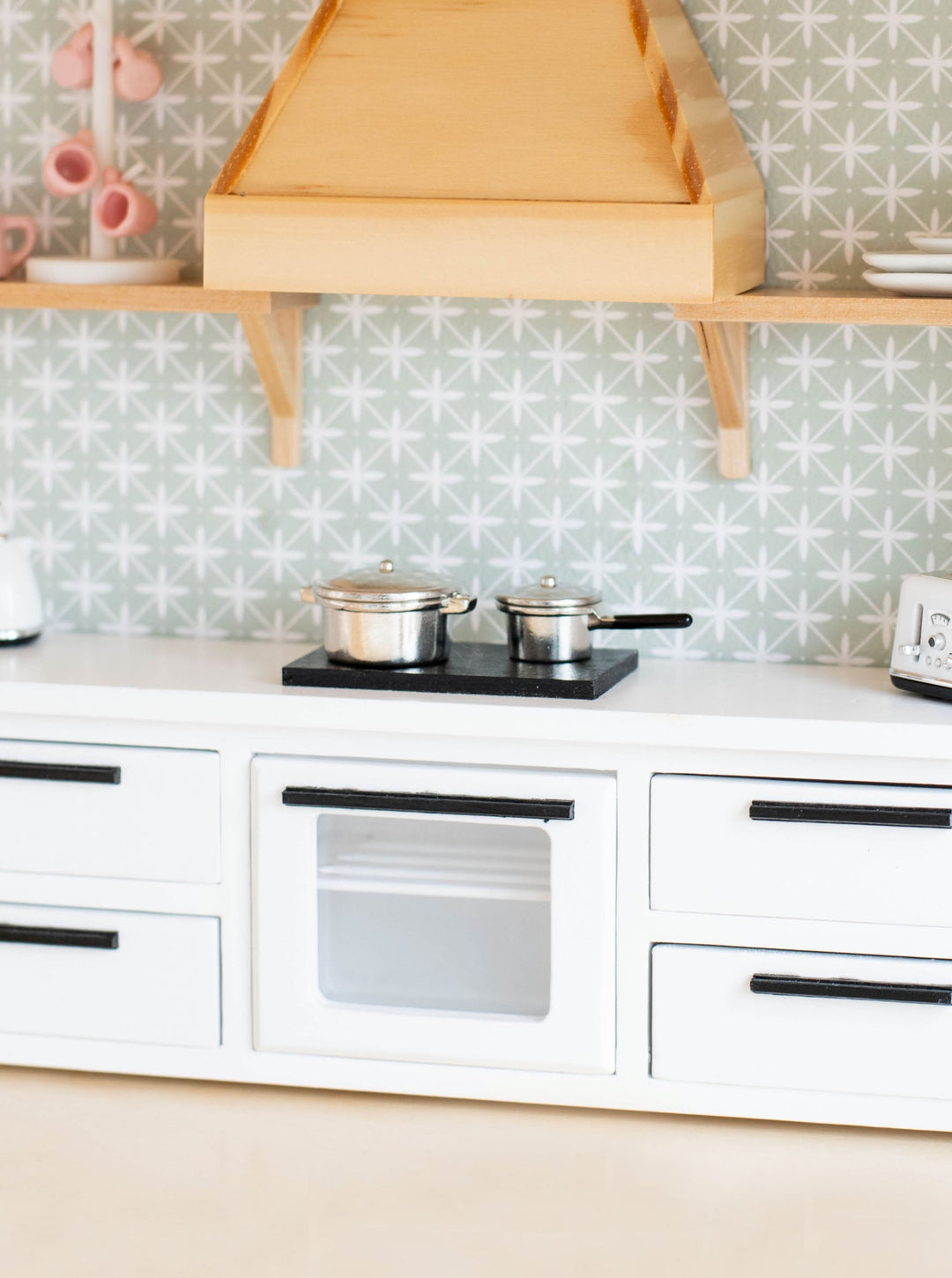 Farm Style Oven Range Hood | Natural Wood