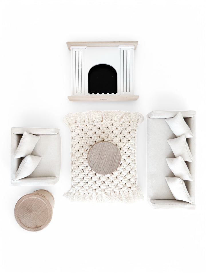 PREORDER Adelaide Living Room Bundle | Pearl White