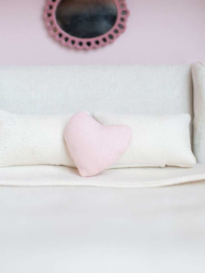 Heart Accent Pillow | Pink