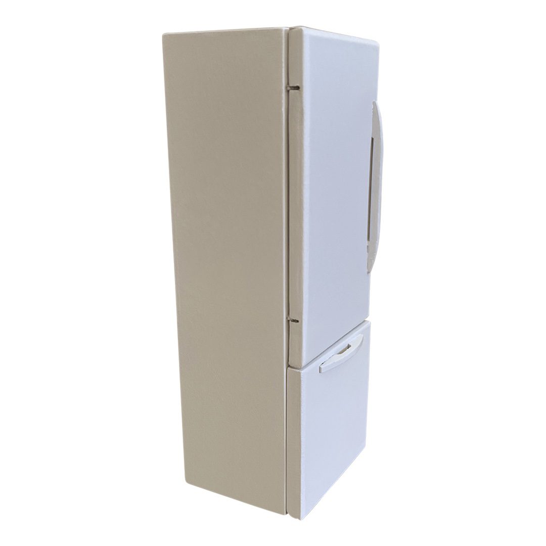 *FLAWED* Refrigerator | White with White Hardware